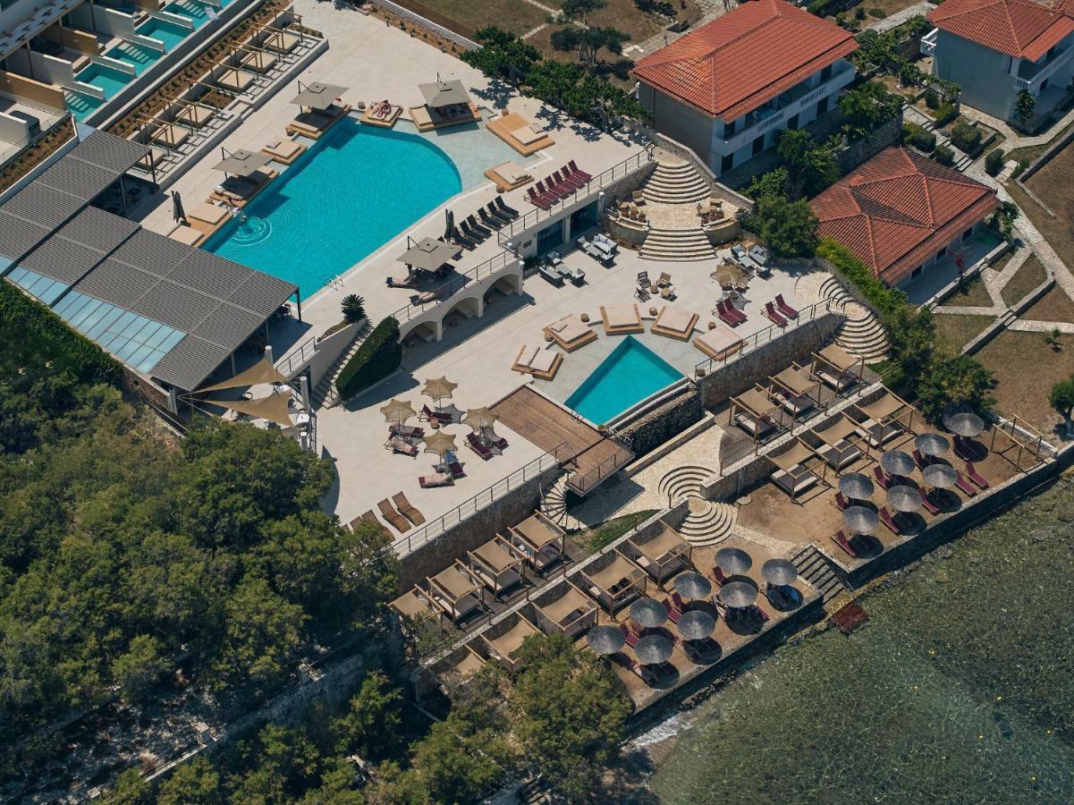 Tsamis Zante Suites (Adults Only) Psarou  المظهر الخارجي الصورة Aerial view