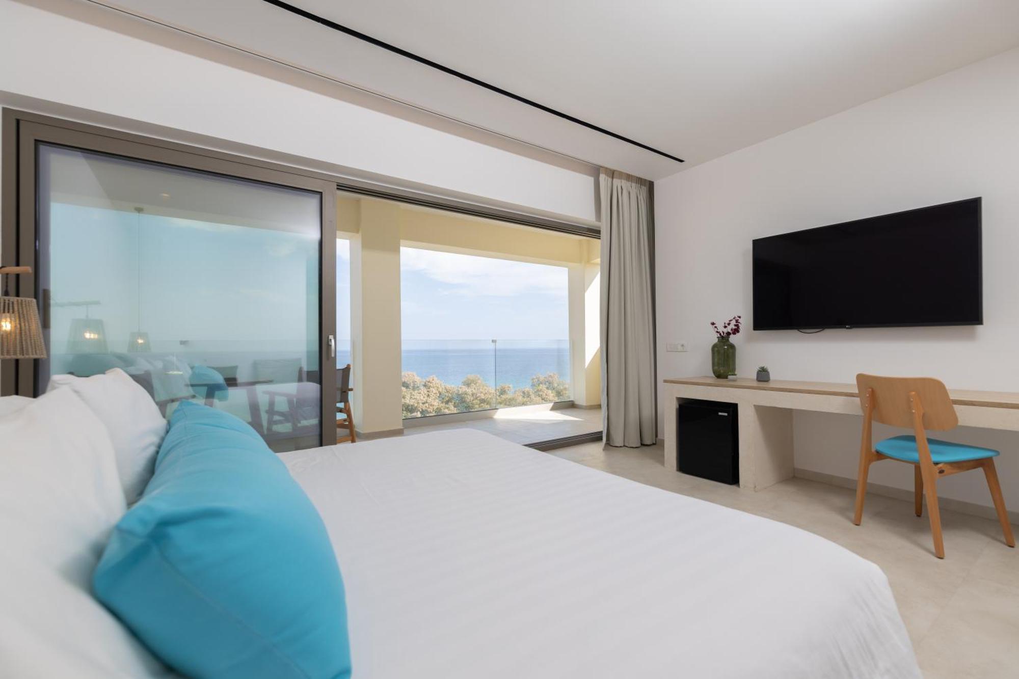 Tsamis Zante Suites (Adults Only) Psarou  المظهر الخارجي الصورة Deluxe sea view room