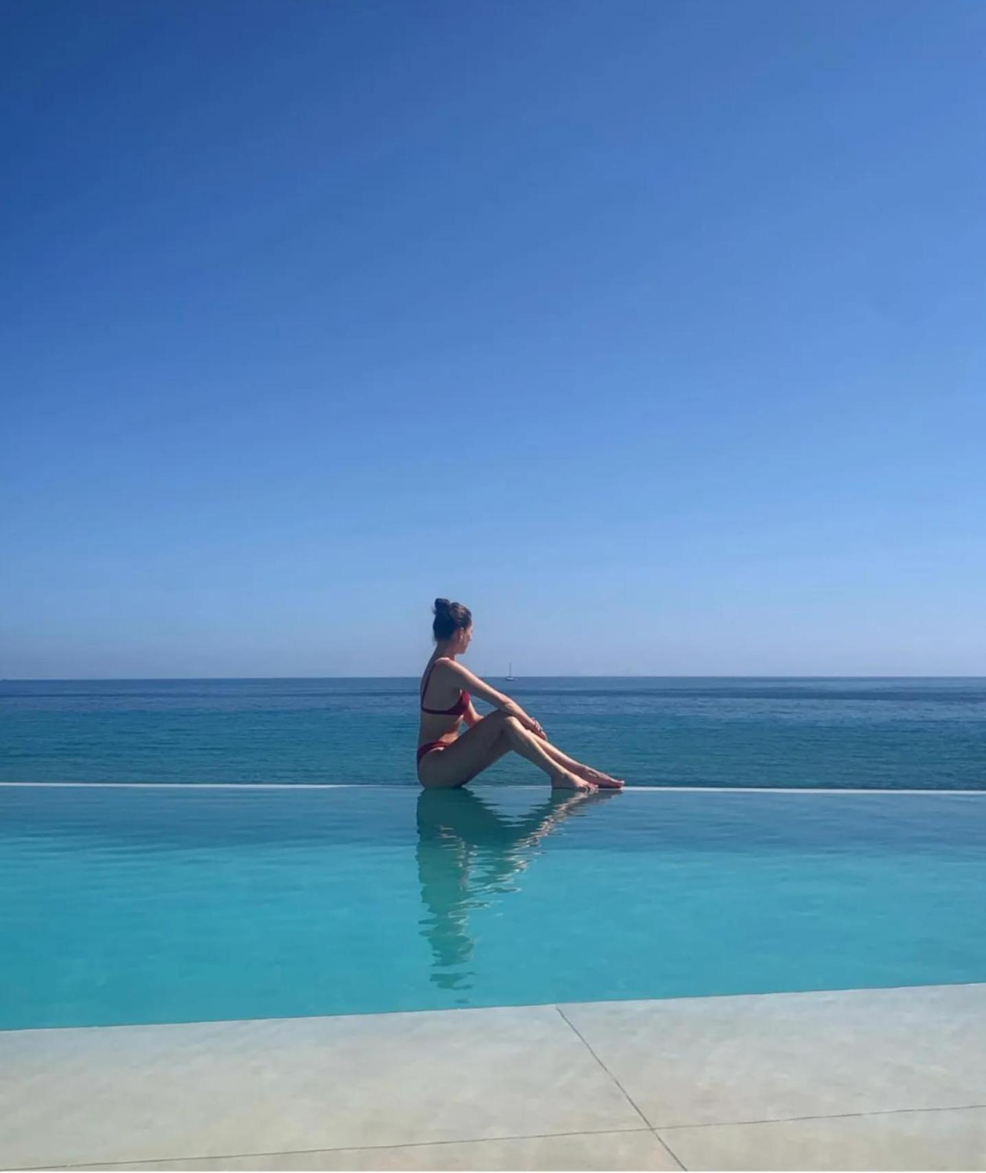 Tsamis Zante Suites (Adults Only) Psarou  المظهر الخارجي الصورة Infinity pool